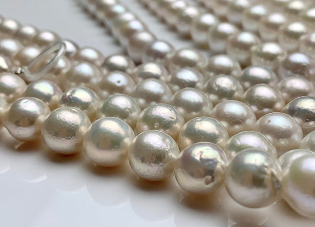 9-13 mm AAA Natural White Baroque Edison Freshwater Pearl Beads Genuine High Luster Cultured Baroque Edison Freshwater Pearls #1730