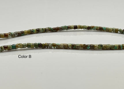3 mm 100% All Natural Turquoise Heishi Rondelle Shape Genuine Rare Natural Color Turquoise Gemstones Loose Beads 15.5 Inches Strand #2973