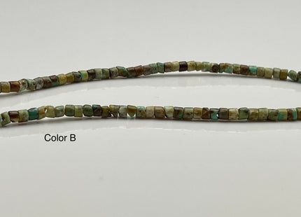 3 mm 100% All Natural Turquoise Heishi Rondelle Shape Genuine Rare Natural Color Turquoise Gemstones Loose Beads 15.5 Inches Strand #2973