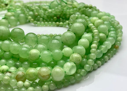 4mm 6mm 8mm 10mm 12mm Natural Green Smooth Round Shape Calcite Gemstone Beads Top Quality Genuine Natural Green Calcite Gemstone Beads #3801