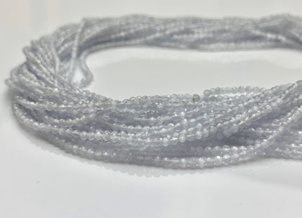 BEST DEAL 2 mm AAA Faceted Round Tiny Cat Eye Gemstone Bead Genuine Cat Eye Loose Bead 15.5 Inches Strand #2556
