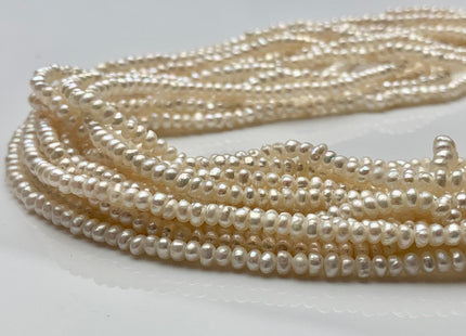 2-3 mm Tiny Freshwater Pearl Beads Seed Pearls Natural White Freshwater Small Potato Pearl Beads Tiny Seed Pearls #P1390
