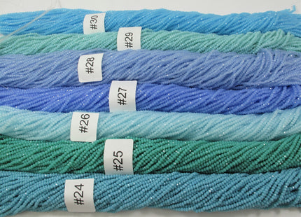 3-3.5 mm Faceted Rondelle Czech Crystal Seed Beads 64 Colors to Select #541