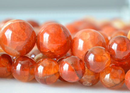 12mm 14mm 16mm 18mm 20mm AAA Smooth Round Natural Fire Carnelian Agate Natural Orange Red Jumbo Size Carnelian Beads 8 Inches Strand #2016