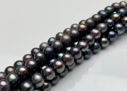 5 mm Peacock Potato Freshwater Pearls Beads Genuine Peacock Freshwater Pearls #1418
