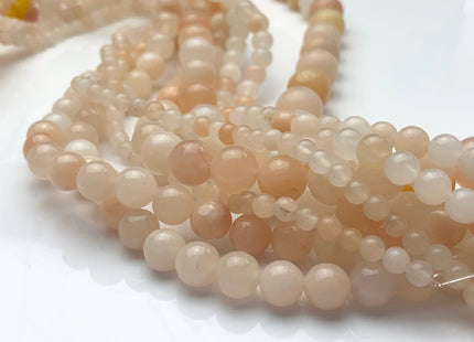 4mm 6mm 8mm 10mm 12mm Smooth Round Peach Pink Aventurine Gemstone Beads Soft Pink Aventurine Loose Beads 15.5 Inches Strand #3233