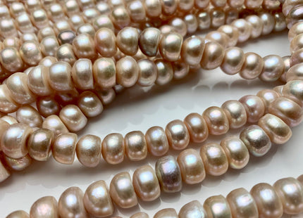 10 mm Natural Pink Round Button Freshwater Pearl Beads Genuine Natural Color Freshwater Button Pearls #1610