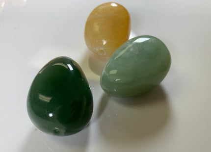 30x40 mm Natural Color Smooth Nugget Gemstone Yellow Jade OR New Jade Natural Color Chunky Gemstone large Hole 2.0 mm Beads #2210