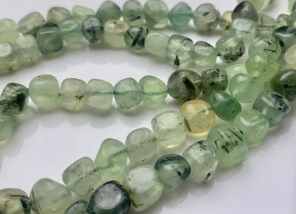 7-8mm Smooth Round Cube Dice Square Shape Prehnite Beads Genuine Natural Multi Green Color Prehnite Gemstone 15.5 Inches 45-46 Pieces #3693