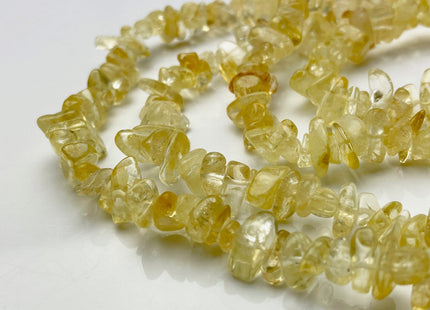 10-13 mm Natural Yellow Color Citrine Gemstone Beads Irregular Chips Shape Genuine Yellow Color Citrine Gemstone Loose Beads #3890