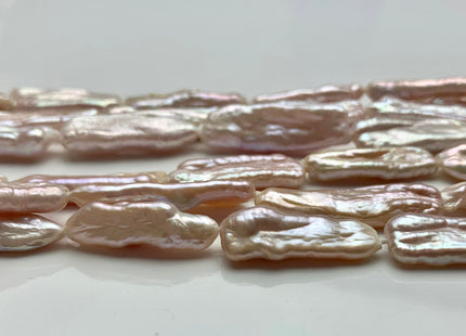 8x23 mm AAA Natural Pink Biwa Stick Freshwater Pearls, Genuine Natural Pink Pearl, Irregular Natural Freshwater Biwa Stick Pearls #1163