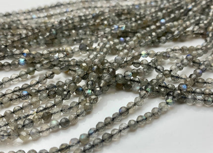 BEST DEAL 4 mm AAA Faceted Round Labradorite Gemstone Beads Genuine Natural Micro Faceted Labradorite Loose Beads 16 Inches Strand #2652