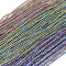 2mm AAA Tiny Semi Precious Spinel Gemstone Beads Rainbow Blue Green Pink Color Faceted Round Shape 13 Inches Strand #2027