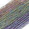 2mm AAA Tiny Semi Precious Spinel Gemstone Beads Rainbow Blue Green Pink Color Faceted Round Shape 13 Inches Strand #2027