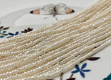 1x2 mm Very Rare Natural White Tiny Freshwater Pearls Small Button Potato Freshwater Beads Genuine Natural Freshwater Seed Pearls #P1462