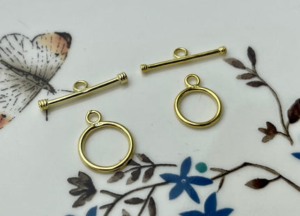 10mm 12mm 925 Sterling Silver Toggle Clasp With Round Rope Shape Design DIY Jewelry #10293