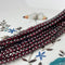 2mm 3mm 4mm AAA Natural Smooth Round Garnet Beads #2032