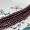 2mm 3mm 4mm AAA Natural Smooth Round Garnet Beads #2032