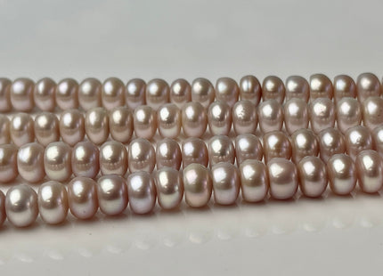 8-9 mm AA Natural Pink Color Round Button Freshwater Pearl Beads Genuine Freshwater Button Pearls #1611