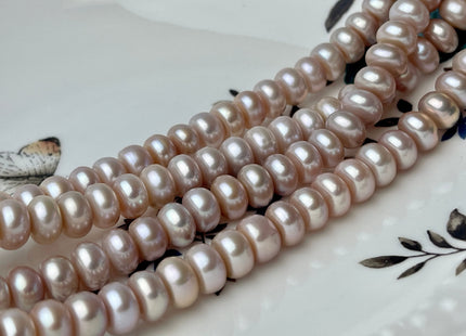 8-9 mm AA Natural Pink Color Round Button Freshwater Pearl Beads Genuine Freshwater Button Pearls #1611