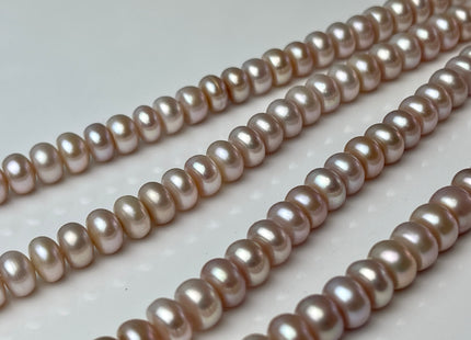 8-9 mm AA Natural Pink Color Round Button Freshwater Pearl Beads Genuine Freshwater Button Pearls #1611