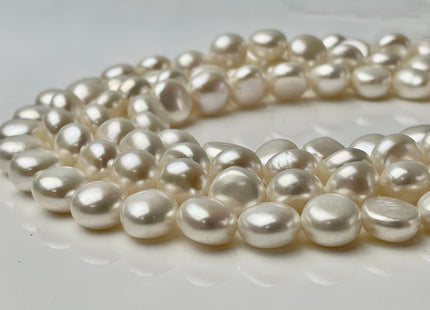10.5-11 mm AAAAA High Quality Round Nugget Freshwater Pearl Beads Natural White High Luster Genuine Freshwater Pearls #P2392