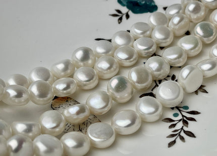 10.5-11 mm AAAAA High Quality Round Nugget Freshwater Pearl Beads Natural White High Luster Genuine Freshwater Pearls #P2392