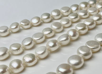 10.5-11 mm AAAAA High Quality Round Nugget Freshwater Pearl Beads Natural White High Luster Genuine Freshwater Pearls #P2392