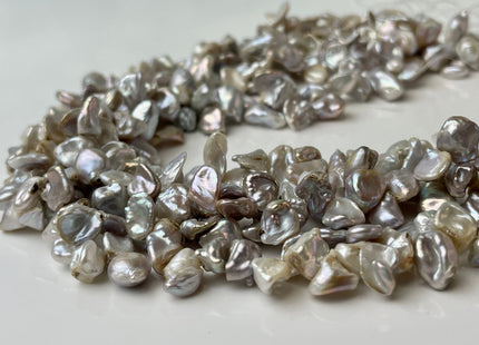 7x8 mm Rare Natural Grayish Pink Keshi Freshwater Pearl Bead Genuine Natural Mauve Pink Freshwater Keshi Pearls B Grade #P2421