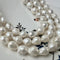 10-13 mm AA Large Hole Natural White Baroque Pearl 2.2 mm Hole Natural Baorque Pearl Beads Large Hole Genuine Baroque Pearls #242