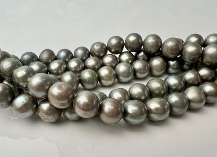 7 mm Rare Grayish Sage Green Off Round Freshwater Pearl Beads Genuine Freshwater Pearl 60 Beads #P2493