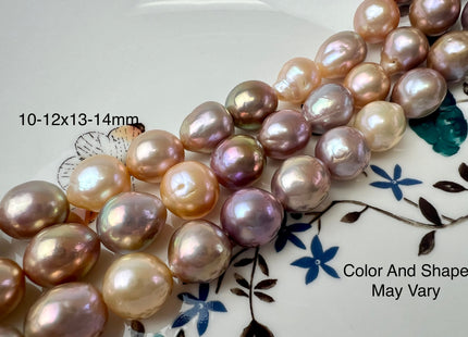 9-10x11-12 mm AAA Very Rare Dark Mauve Pink Baroque Edison Pearl Genuine Natural Edison Pearl With Iridescent Color  #1722