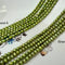3-5 mm AA Green Color Potato/Rice Freshwater Pearl Beads Genuine Tiny Freshwater Pearl Beads #P2541