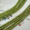 3-5 mm AA Green Color Potato/Rice Freshwater Pearl Beads Genuine Tiny Freshwater Pearl Beads #P2541