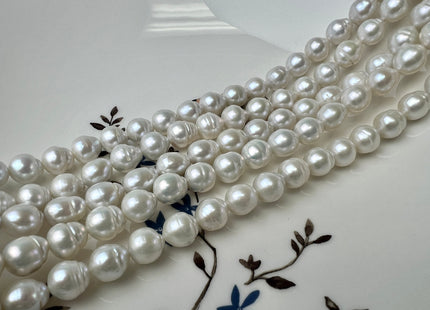 WHOLESALE 8 mm Gray Or Natural White Baby Edison Baroque Freshwater Pearls Beads Genuine Freshwater Edison Pearls #1434