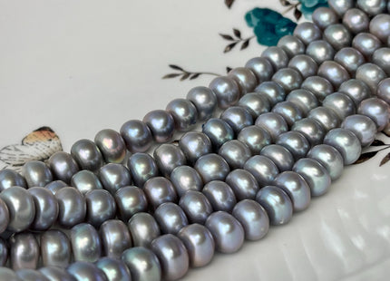 9mm AAA Pinkish Gray Color Round Button Freshwater Pearl Beads Genuine High Luster Smooth Freshwater Button Pearls #P2641