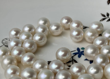 ONE Piece AAA 9 mm Top Quality High Luster Round Undrilled Freshwater Pearl Genuine Natural White Mauve Pink Pearls #P2700