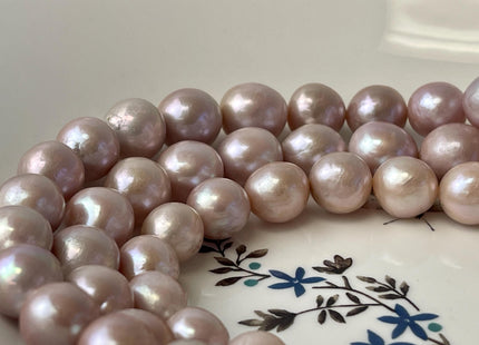 10-14 mm AAA Very Rare Dark Mauve Pink Baroque Edison Pearl Genuine Natural Quality Edison Pearl #P2667