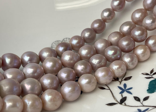 10-14 mm AAA Very Rare Dark Mauve Pink Baroque Edison Pearl Genuine Natural Quality Edison Pearl #P2667