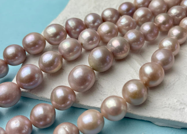 10-14 mm AAA Very Rare Dark Mauve Pink Baroque Edison Pearl Genuine Natural Quality Edison Pearl #P2667