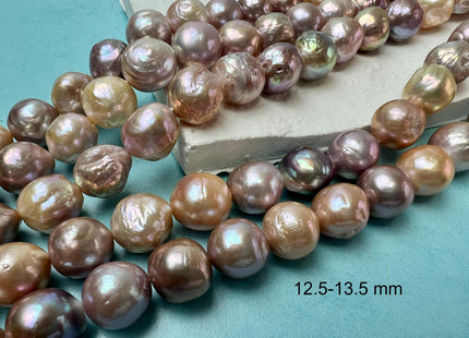 8-10 mm AAAA Very Rare Natural Multi Mauve Pink Color Edison Baroque Freshwater Pearls Top Quality High Luster Edison Pearls #1970