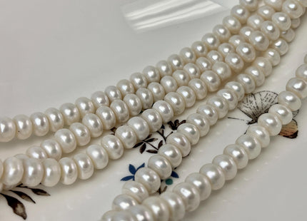 10.5-11 mm AA Natural White Round Button Freshwater Pearl Beads Genuine White Color Freshwater Button Pearls #1597