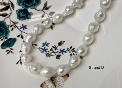 11-13x12-18 mm AAA Natural White Freshwater Baroque Pearl Genuine High Quality Tear Drop Top Quality Baroque Pearl Beads #P3240