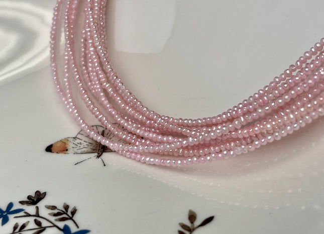 WHOLESALE 2 mm Tiny Seed Pearl Beads Baby Pink Color Small Potato Freshwater Pearls Genuine Freshwater Pearl Seed Pearls #P1339