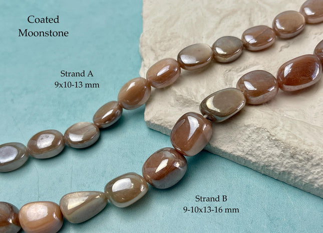 8-16 mm Smooth Nugget Coin Shape Opal Emerald Boulder Opal Gemstone Beads Genuine Natural Mixed Gemstones 8 Inches Strand #4744