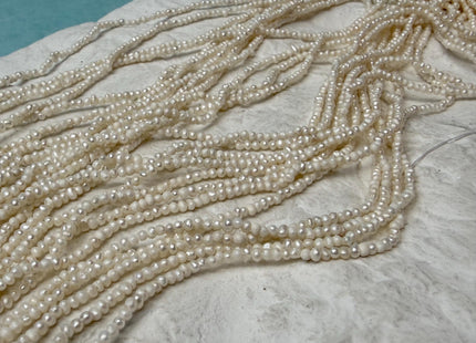 1.5mm Natural White Tiny Seed Potato Freshwater Pearl Genuine Potato Freshwater Pearl Beads B Grade #P3282