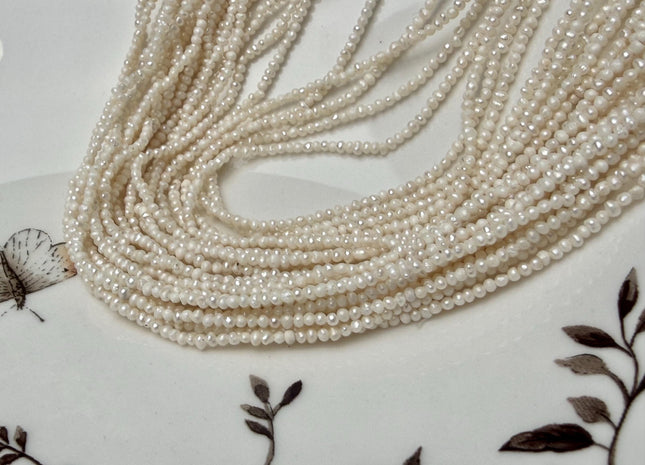 1.5mm Natural White Tiny Seed Potato Freshwater Pearl Genuine Potato Freshwater Pearl Beads B Grade #P3282