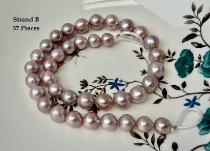One-Of-A-Kind AAA Rare Natural Multi Dark Mauve Pink Freshwater Baroque/Edison Pearls High Luster Purple Pearl Beads #P3373