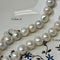12-13 mm AAAA Half Strand Natural White Baroque Edison Pearl High Luster Pearl 8 Inches Strand 16 Beads #P3436