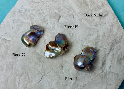 One-Of-A-Kind 19-33x28-41 mm AAA Very Rare Jumbo Natural Mauve Pink Baroque Pearl Iridescent Nugget Baroque Pearl Beads For Pendant #P1215-B